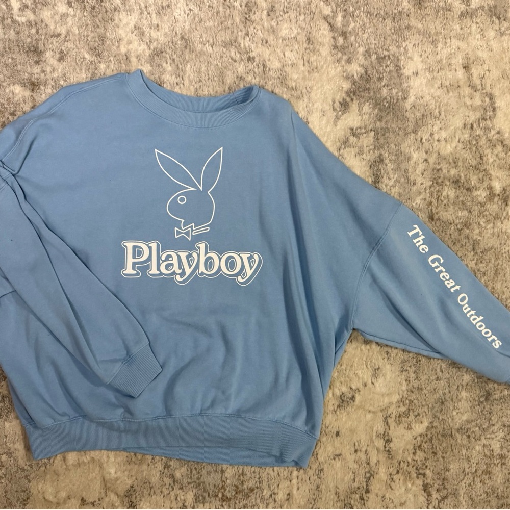 Playboy Blue Sweatshirt